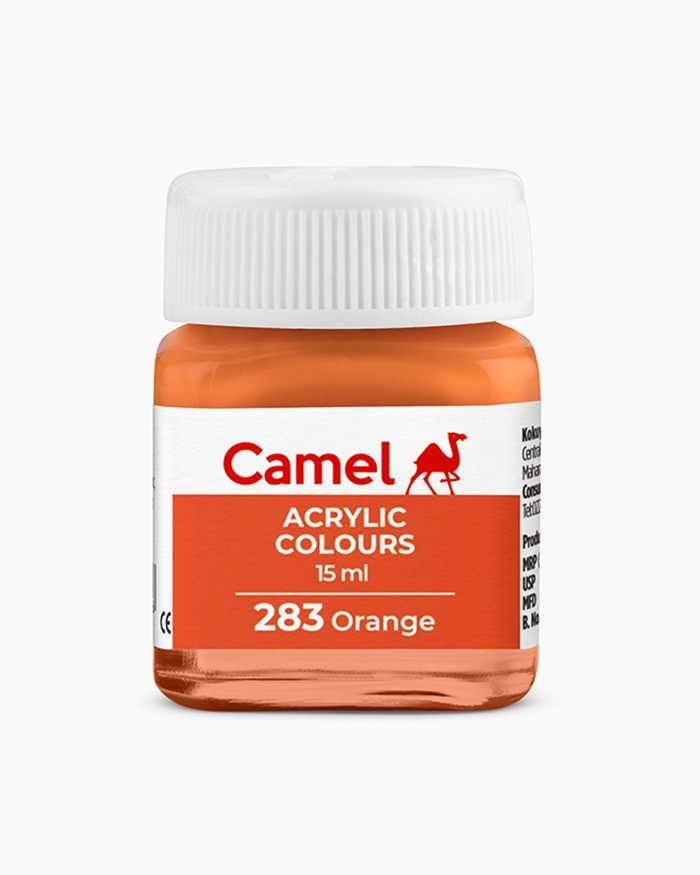 Camlin Acrylic Colour 283 Orange 15ml