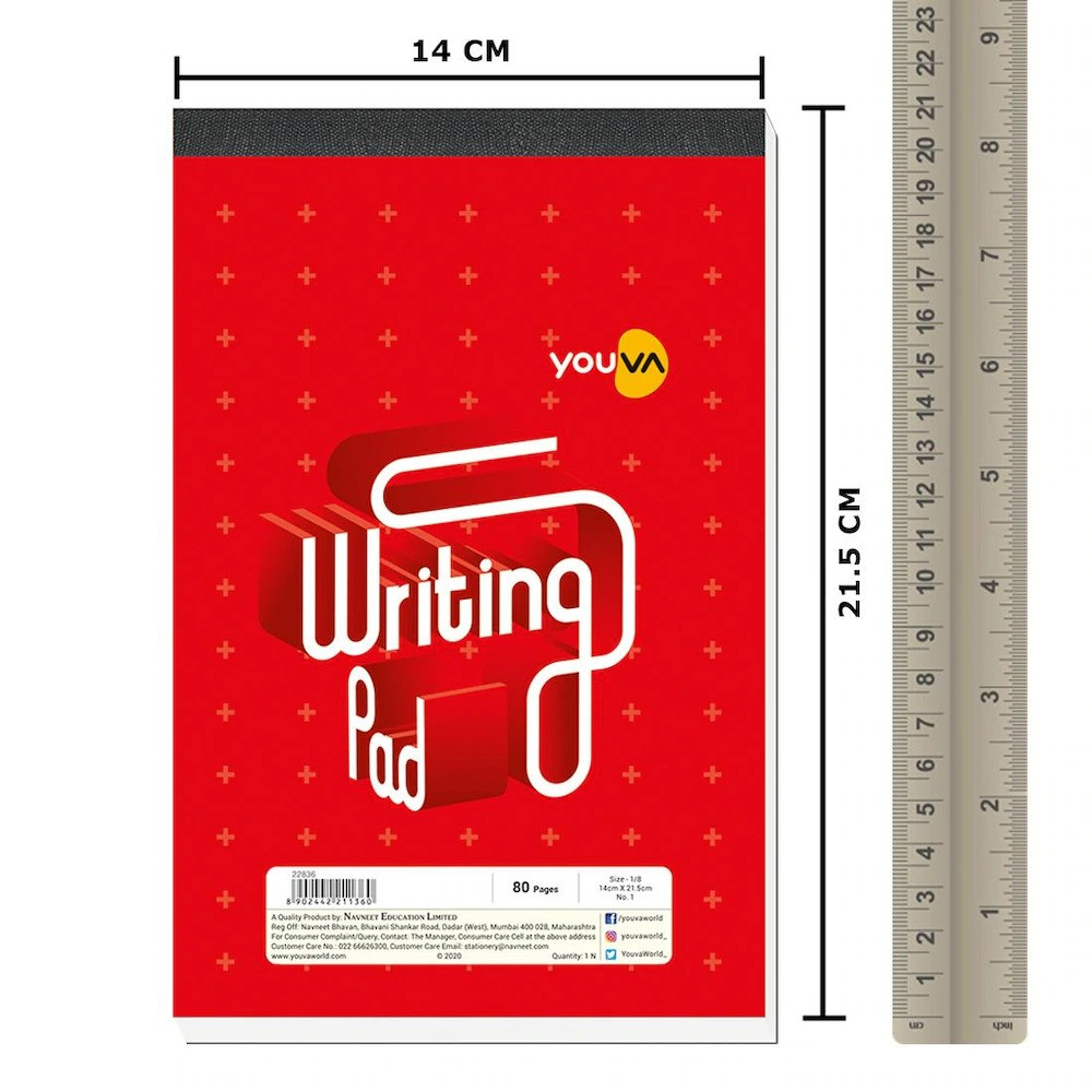 Youva Writing Pad No1 Page80