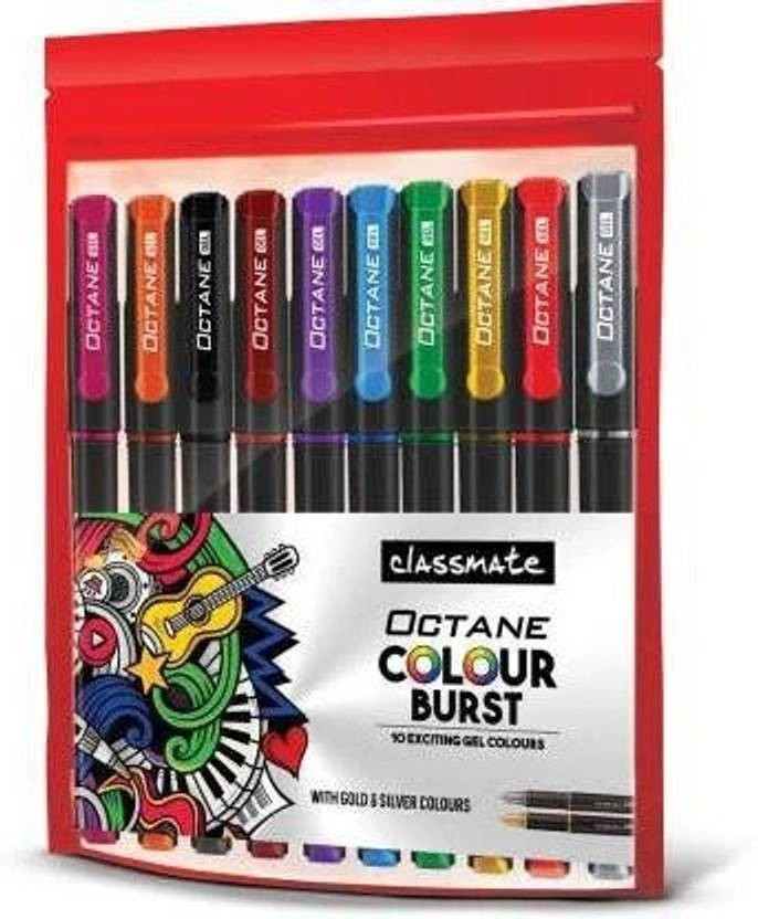 Octane Colour Brust Pack of 10