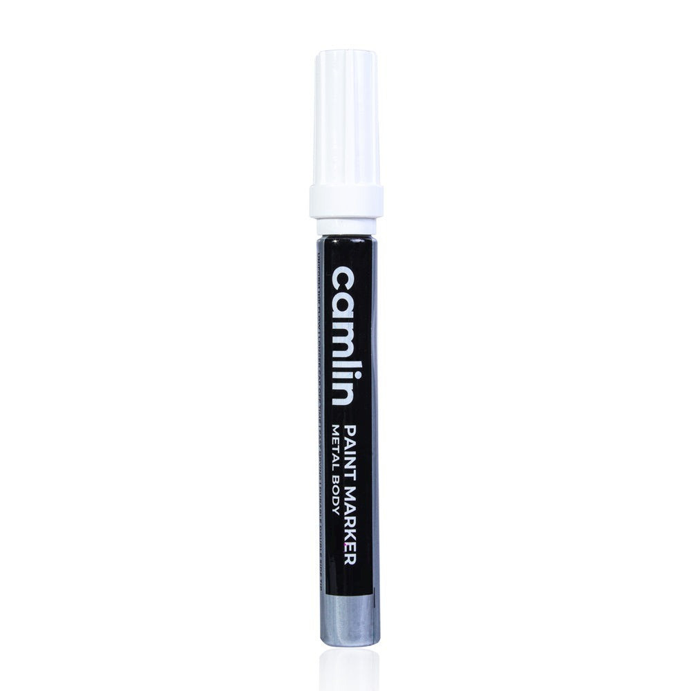 Camin Paint Marker White Metal Body