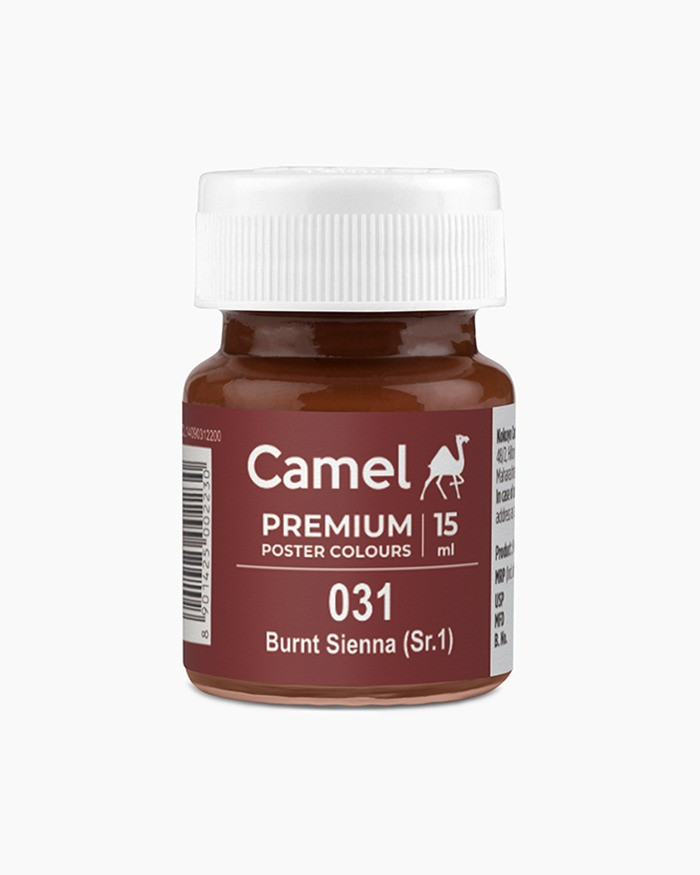 Camlin Poster Colour 031 Burnt Sienna Brown 15ml