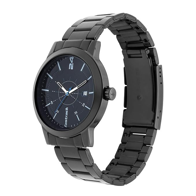 Analog Black Dial Men's Watch