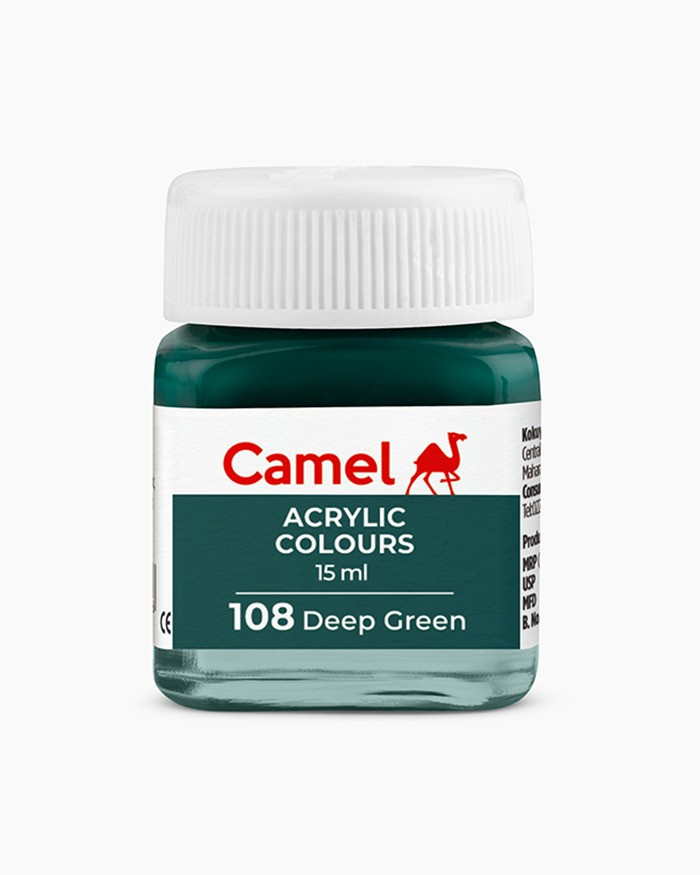 Camlin Acrylic Colour Deep Green 15ml