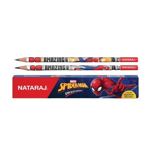 Nataraj Spiderman Series Pencils Pack of 10