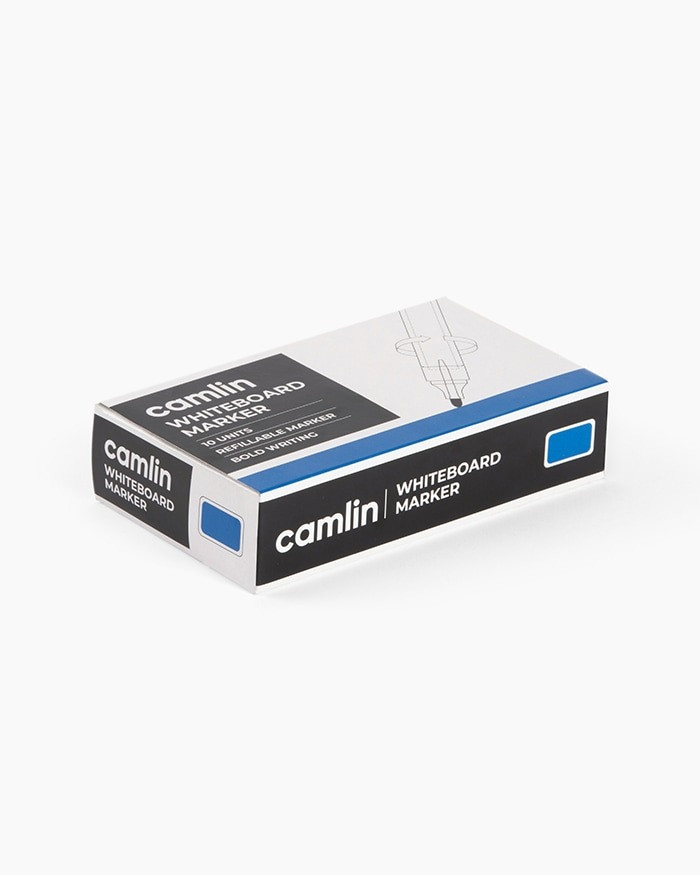 Camlin WhiteBoard Marker Pen Blue Pack of 10