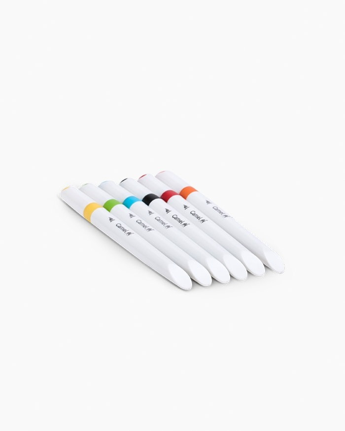 Camlin Brush Pen 6 Shades